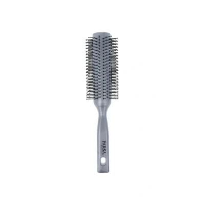 Abbildung von Parsa Beauty Unisex VOLUMENBÜRSTE Unicolor RUNDFÖHNBÜRSTE MIT Kunststoffpins Medium Bürste, Größe: One Size, silber