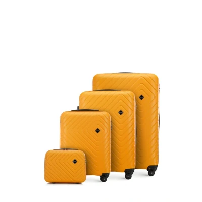 Abbildung von Wittchen SET CUBE LINE Collection Trolley, Größe: One Size, Orange