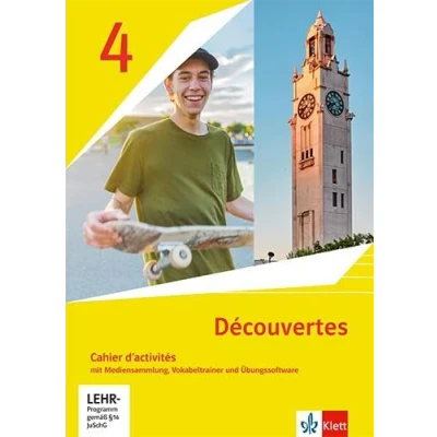 Abbildung von Découvertes 4. Ausgabe 1. oder 2. Fremdsprache: Cahier d&#039;activités mit Mediensammlung, Vokabeltrainer und interaktiven Übungen Lernjahr: ... Fremdsprache ab 2020)