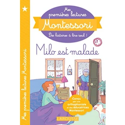 Abbildung von Mes premières lectures MONTESSORI Milo est malade: Niveau 1