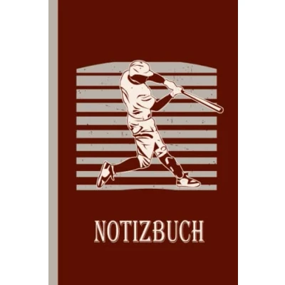 Abbildung von Baseball Notizbuch: Notizbuch, breit liniertes, liniertes Papier Notizbuch für Schule, Studenten, Geschenk Kinder, Jungen, Mädchen, Teenager, Liebhaber