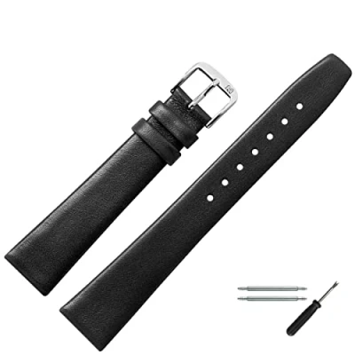 Abbildung von MARBURGER Uhrenarmband 12mm Leder