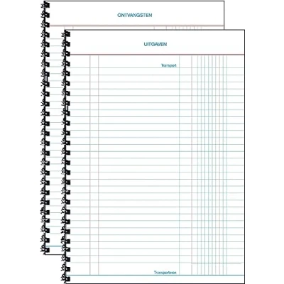 Abbildung von SIGEL Expres 30280 Kasboek holländisches Kassenbuch A5, 50 Blatt, aus nachhaltigem Papier
