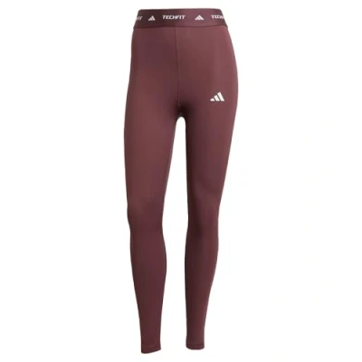 Abbildung von adidas Performance Techfit 7/8 Tights, Damen, Größe: XXS, Aurora ruby