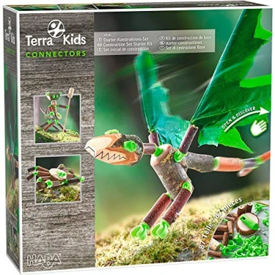 Abbildung von HABA Terra Kids Connectors Construction Set Starter Kit, Bausatz, 8 Jahr(e), ABS, Buche, Kork, Stahl, 87 Stück(e)