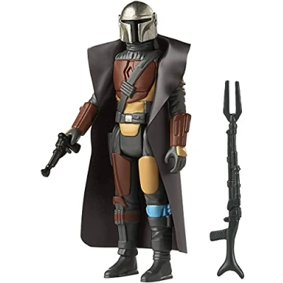 Abbildung von Hasbro Actionfigur Star Wars The Mandalorian 2021 Retro Collection, Figur mit Zubehör