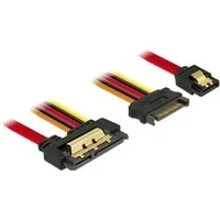 Abbildung von Adapterkabel SATA 7Pin + 15Pin &gt; 22Pin