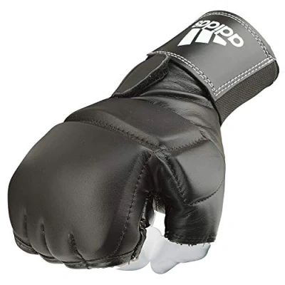Abbildung von adidas Powerhand Speed Boxhandschuhe, Schwarz, One Size
