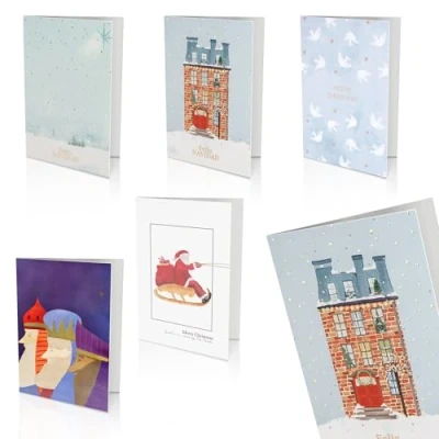 Abbildung von Unicef Packung mit 10 Weihnachtskarten, Art Kollektion 18