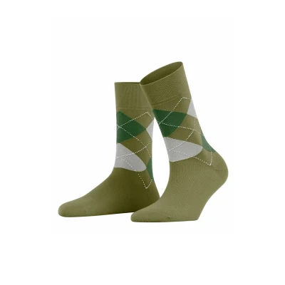 Abbildung von FALKE Damen Socken Cotton Touch W So Baumwolle einfarbig 1 Paar, Grün Crocodile 7503, 39 42
