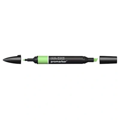 Abbildung von Winsor &amp; Newton &quot; ProMarker 0203210 Professioneller Layoutmarker 2 Spitzen, fein breit für Zeichnungen, Design Layouts Apfel