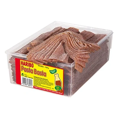 Abbildung von Haribo Pasta Basta Cola sauer Fruchtgummi 150 Stück