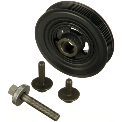 Abbildung von GATES TVD1145A Kurbelwellenriemenscheibe 131 mit Zubehör FORD: FOCUS 2 Kombi, 3 Turnier, FIESTA 6