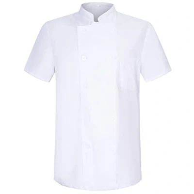 Abbildung von MISEMIYA Herren Kochjacke Hospitality Uniform Ref.842B Large, Kochjacken 842B Schwarz
