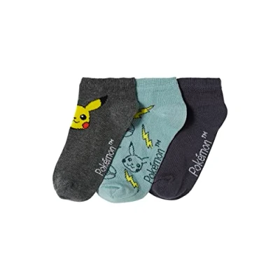Abbildung von Vertbaudet 3er Pack Jungen Socken POKEMON grün 27/30