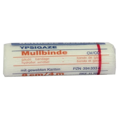 Abbildung von Mullbinden DIN 8 cmx4 m 1 St