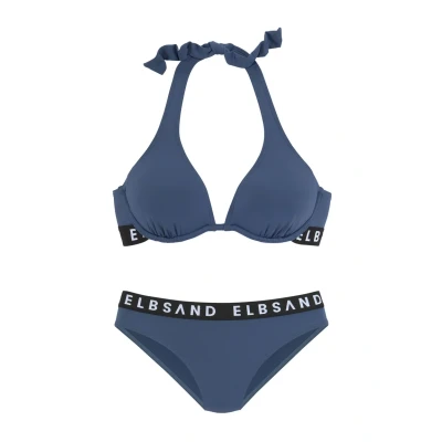 Abbildung von Elbsand SET Bikini, Damen, Größe: 44xD, Rauchblau