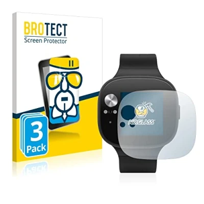 Abbildung von BROTECT Schutzglas für ASUS Vivowatch BP (3 Stück) Schutzfolie Panzer Folie Glas [Extrem Kratzfest 9H, Anti Fingerprint, Ultra Transparent]