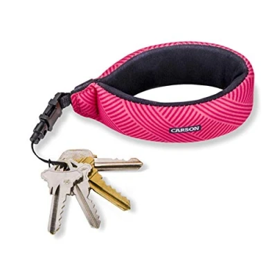 Abbildung von Carson FA 20 Crimson Schwimmendes Armband zum Schutz vor Verlust von Wertsachen auf dem Wasser