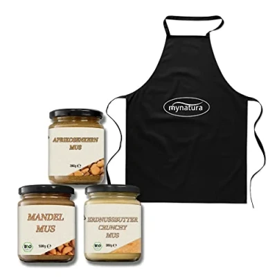 Abbildung von Mynatura Mus Set I Aufstrich Nussmus Kochen Backen Brotaufstrich Snack Nutbutter (Set 6)