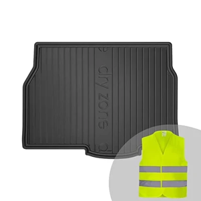 Abbildung von FROGUM DryZone Gummimatte Ganzjährige Praktische Auto Kofferraummatte Kofferraumwanne passend für Opel Astra H GTC 2004 2014 Hohe Kante Robust und langlebig