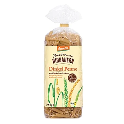 Abbildung von Bodensee Biobauern Penne, Dinkel hell, 500g