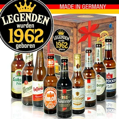 Abbildung von Legenden 1962 Original DDR Bier Geschenk Mann
