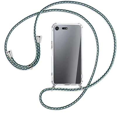 Abbildung von mtb more energy® Handykette kompatibel mit Sony Xperia XZ Premium (G8141, G8142 / 5.5&#039;&#039;) Maritim Smartphone Hülle zum Umhängen Anti Shock Strong TPU Case