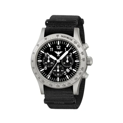 Abbildung von KHS PLASSC.NB Herrenuhr Platoon Solar Chronograph Stahl Natoband