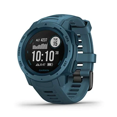 Abbildung von Garmin Instinct, GPS Watch, Lakeside Blau, WW (Generalüberholt)