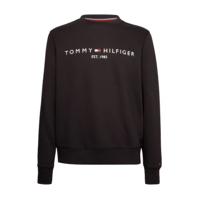 Abbildung von Tommy Hilfiger LOGO Sweatshirt, Damen, Größe: Small, Black