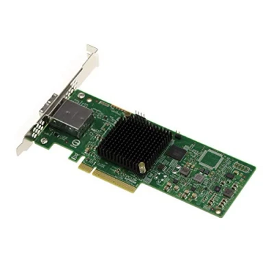Abbildung von KALEA INFORMATIQUE PCIe 3.0 SAS 12GB Controller Karte mit 8 internen Ports. OEM Modell 9300 8e