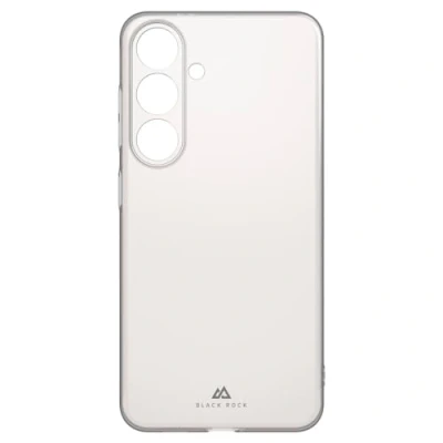 Abbildung von Black Rock Handyhülle für Samsung Galaxy S24 Ultra (Wireless Charging kompatibel, Slim, ultraslim, hochwertiges Cover, flexibel, Hülle Galaxy, Case) transparent