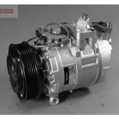 Abbildung von DENSO DCP28008 Kompressor 7SBU16C 12 PAG 46 R 134a mit Magnetkupplung PORSCHE: 911 Coupe, Boxster