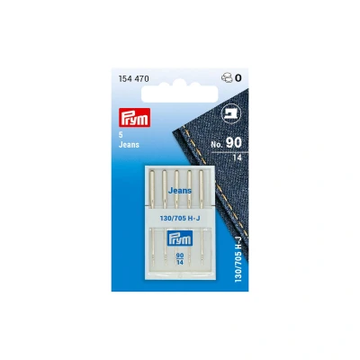 Abbildung von Prym 154470 Nähmaschinennadeln Jeans, 130/705, No. 90