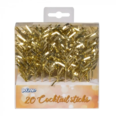 Abbildung von Gold Party Picker 20 Stück