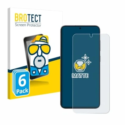 Abbildung von BROTECT Entspiegelungs Schutzfolie für Samsung Galaxy S24 Plus (6 Stück) Matte Displayschutz Folie, Anti Reflex, Fingerprint