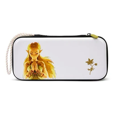 Abbildung von PowerA Schlankes Etui für Nintendo Switch oder Lite Princess Zelda, Schutzetui, Gaming Etui, Griff, Konsolentasche, Zubehöraufbewahrung, offiziell lizenziert