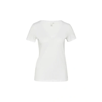 Abbildung von QS Tshirt basic, Damen, Größe: XS, Weiß