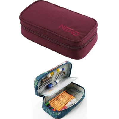 Abbildung von Nitro Schlamperbox XL Federmappe Wine rot
