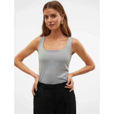 Abbildung von Vero Moda T Shirt VMMILLION SL SQUARE TOP 2 WAY JRS NOOS