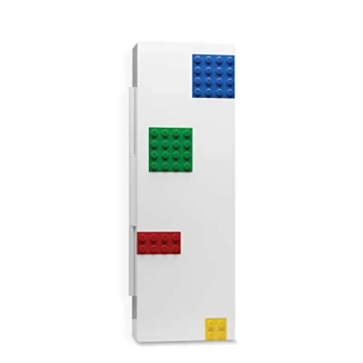 Abbildung von LEGO® Aufbewahrungsdose Lego Schreibwaren Briefkasten mit 4 Bausteinen und Minifigur