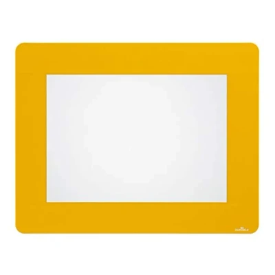 Abbildung von Durable Bodenmarkierungsfenster A4 ablösbar signalgelb VE=10 Stück