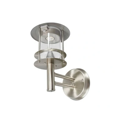 Abbildung von Lindby Sumaya LED Solarzelle Wandleuchte Stainless Steel/Clear
