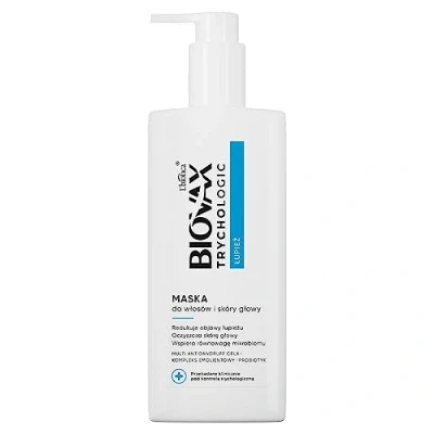 Abbildung von L`biotica Biovax Trychologic Schuppenmaske für Haare und Kopfhaut 200 ml