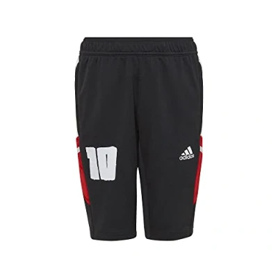 Abbildung von adidas Performance Messi PANT Unisex Shorts für Kinder, Größe: 176, Black
