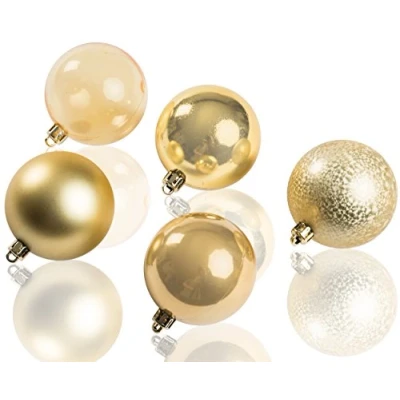 Abbildung von CHICCIE Weihnachtskugeln im 20 Set 6cm Gold Christbaumschmuck
