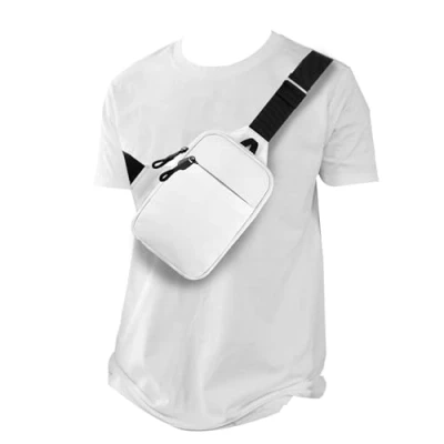 Abbildung von DONGKER Brusttasche Herren, Leichte Sling Chest Crossbody Bag, Wasserdicht Schulter Backpack Umhängetasche Schultertasche Crossbag für Heren/Damen Reise, Wandern, Radfahren, Laufen