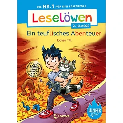 Abbildung von Leselöwen 2. Klasse Ein teuflisches Abenteuer: Die Nr. 1 für den Leseerfolg Mit Leselernschrift ABeZeh Erstlesebuch Kinder ab 7 Jahren