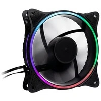 Abbildung von Inter Tech RGB Fan Zusatz Lüfter 120mm für IT 3303 Hornet und 3306 Cavy, Schwarz